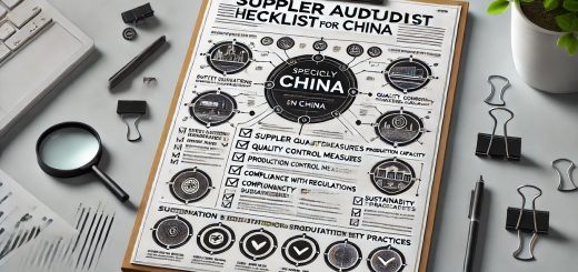 Supplier Audit Checklist China